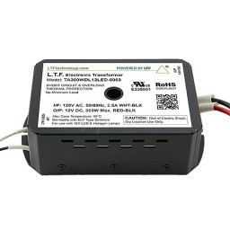 LTF LED 300watt no load electronic DC driver 12VDC ELV dimmable TA300WD12LED / TA300WDL12LED