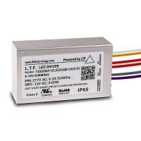 LTF LED 60watt no load electronic AC driver 12VAC ELV dimmable 277volt input TE60WA12LED65B15D010